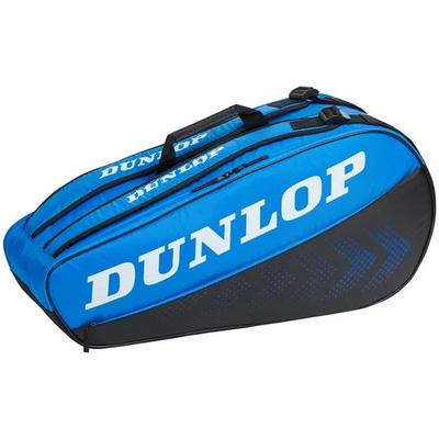 Dunlop FX Club 6 Racket Bag - Black/Blue (2023) - main image