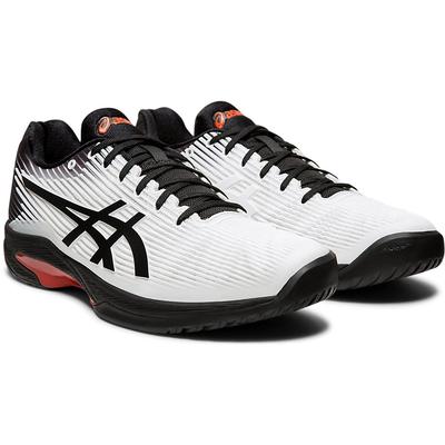 Asics Mens Solution Speed FF Tennis Shoes - White/Black - main image