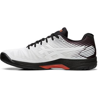 Asics Mens Solution Speed FF Tennis Shoes - White/Black - main image