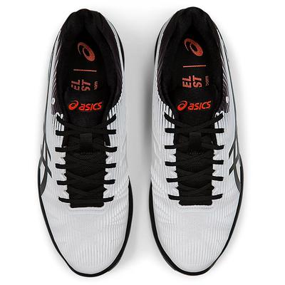 Asics Mens Solution Speed FF Tennis Shoes - White/Black