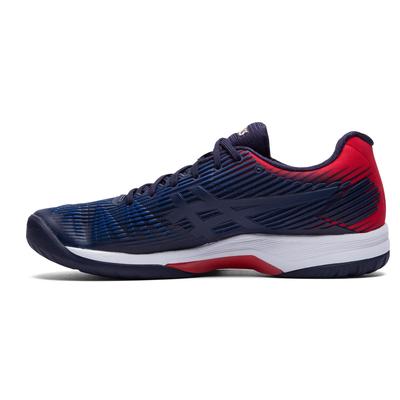 Asics Mens Solution Speed FF Tennis Shoes - Peacoat/Champagne - main image
