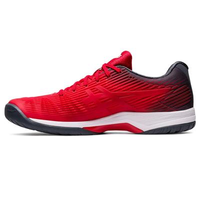Asics Mens Solution Speed FF Tennis Shoes - Classic Red/Pure Silver - main image
