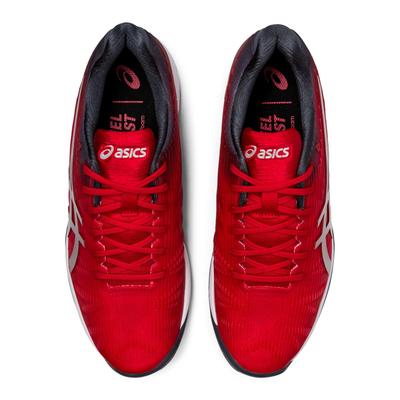 Asics Mens Solution Speed FF Tennis Shoes - Classic Red/Pure Silver - main image