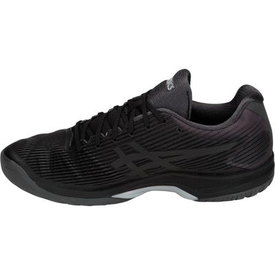 Asics Mens Solution Speed FF Tennis Shoes - Black/Silver