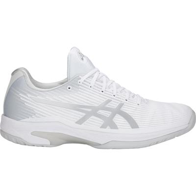 Asics Mens Solution Speed FF Tennis Shoes - White/Silver - main image