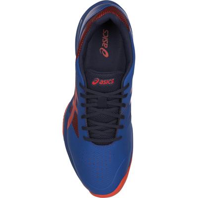 Asics Mens GEL-Lima 2 Padel Shoes - Asics Blue/Fiery Red - main image