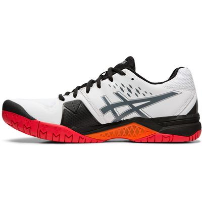 Asics Mens GEL-Challenger 12 Tennis Shoes - White/Black - main image