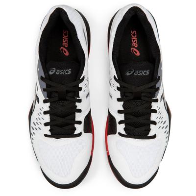 Asics Mens GEL-Challenger 12 Tennis Shoes - White/Black - main image
