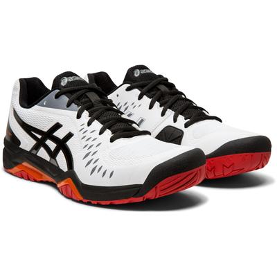 Asics Mens GEL-Challenger 12 Tennis Shoes - White/Black - main image