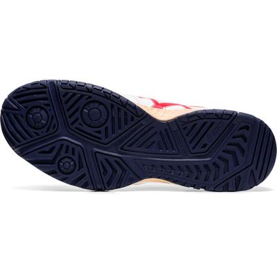 Asics Mens GEL-Challenger 12 Tennis Shoes - White/Classic Red/Navy - main image