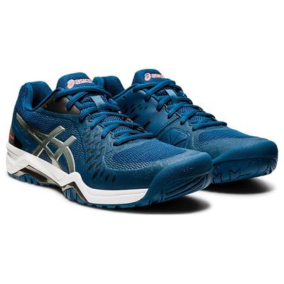 Asics Mens GEL-Challenger 12 Tennis Shoes - Mako Blue/Gun Metal - main image