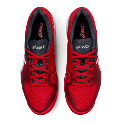 Asics Mens GEL-Challenger 12 Tennis Shoes - Classic Red/White