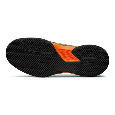 Asics Mens GEL-Game 7 Clay Court Tennis Shoes - Black/Sour Yuzu - main image