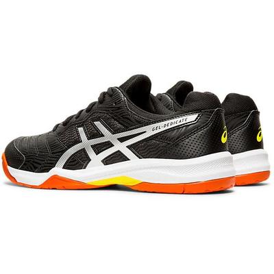 Asics Mens GEL-Dedicate 6 Tennis Shoes - Black/Silver - main image