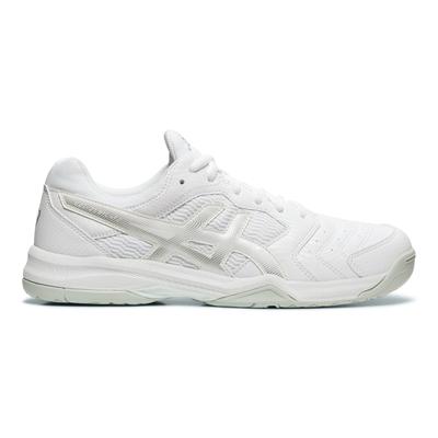 Asics Mens GEL-Dedicate 6 Tennis Shoes - White/Silver - main image