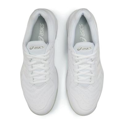 Asics Mens GEL-Dedicate 6 Tennis Shoes - White/Silver - main image