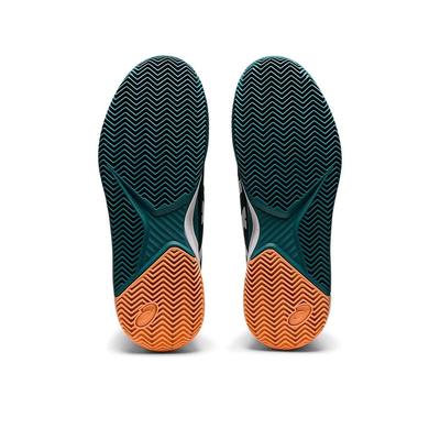 Asics Mens GEL-Resolution 8 Clay Tennis Shoes - Velvet Pine/White - main image