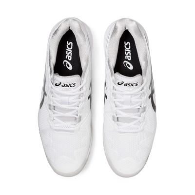 Asics Mens GEL-Resolution 8 Tennis Shoes - White/Black - main image