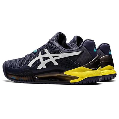 Asics Mens GEL-Resolution 8 Tennis Shoes - Indigo Fog/White - main image