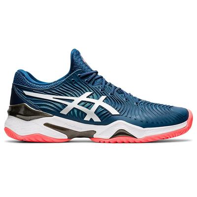 Asics Mens Court FF 2 Tennis Shoes - Mako Blue/White - main image