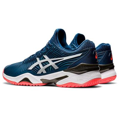 Asics Mens Court FF 2 Tennis Shoes - Mako Blue/White - main image