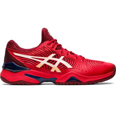Asics Mens Court FF 2 Tennis Shoes - Red/White