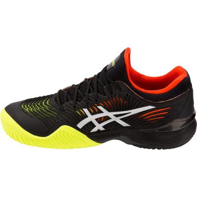 Asics Mens Court FF 2 Tennis Shoes - Black/White - main image