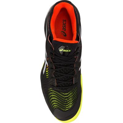 Asics Mens Court FF 2 Tennis Shoes - Black/White - main image