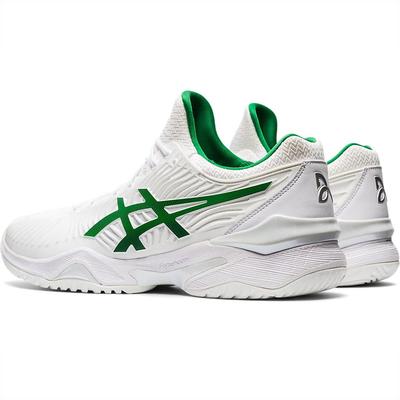 Asics Mens Court FF Novak Tennis Shoes - White/Green - main image