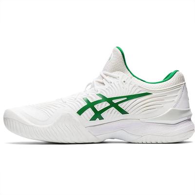 Asics Mens Court FF Novak Tennis Shoes - White/Green - main image