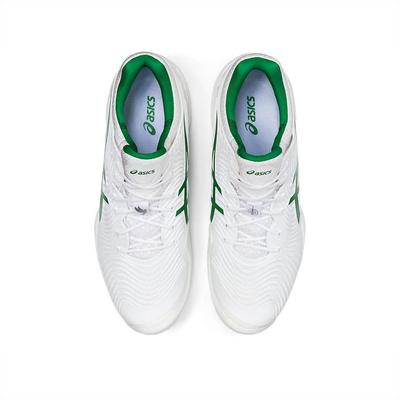 Asics Mens Court FF Novak Tennis Shoes - White/Green - main image