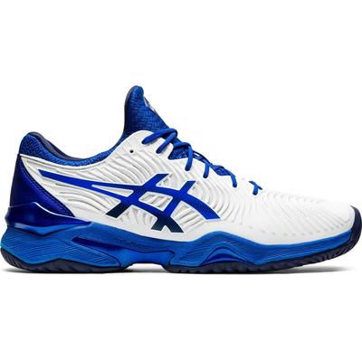 Asics Mens Court FF Novak Tennis Shoes - White/Asics Blue - main image