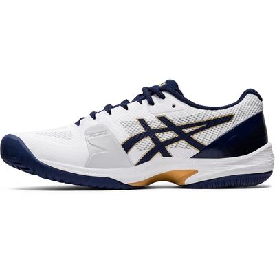 Asics Mens Court Speed FF Tennis Shoes - White/Peacoat