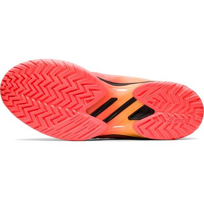 Asics Mens Solution Speed FF LE Modern Tokyo Tennis Shoes - Flash Coral/Black - main image