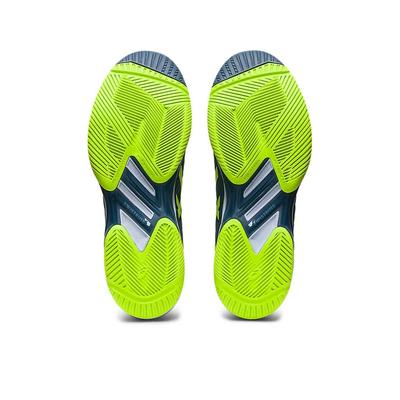 Asics Mens Solution Speed FF2 Tennis Shoes - Steel Blue/Hazard Green - main image