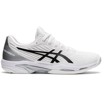 Asics Mens Solution Speed FF 2 Tennis Shoes -  White/Black - main image