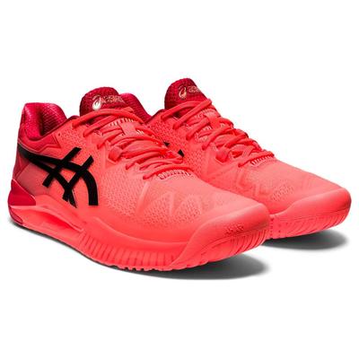 Asics Mens GEL-Resolution 8 Tokyo Tennis Shoes - Sunrise Red - main image
