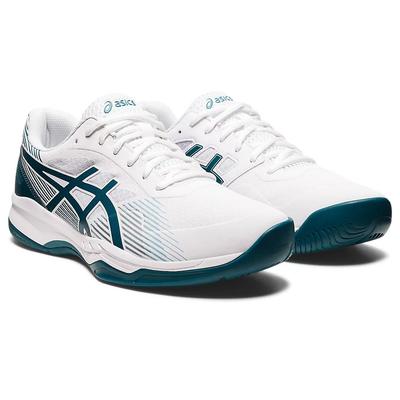 Asics Mens GEL-Game 8 Tennis Shoes - White/Velvet Pine