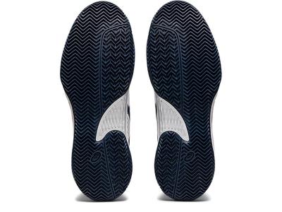 Asics Mens GEL-Game 8 Omni/ Clay Tennis Shoes - White/Mako Blue - main image