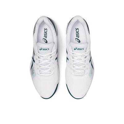 Asics Mens Gel Game 8 Clay Tennis Shoes -  White/Velvet Pine