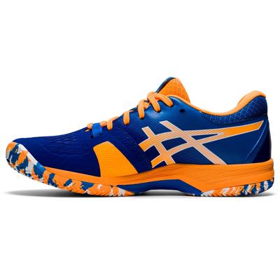 Asics Mens Padel Lima FF Shoes - Monaco Blue/Orange Pop - main image