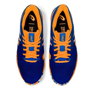 Asics Mens Padel Lima FF Shoes - Monaco Blue/Orange Pop - main image