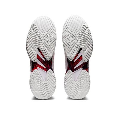 Asics Mens Court FF Novak L.E Tennis Shoes - White/Classic Red - main image