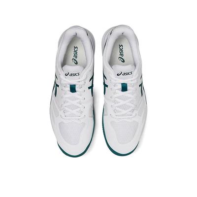 Asics Mens Gel-Challenger 13 Clay Tennis Shoes -  White/Velvet Pine