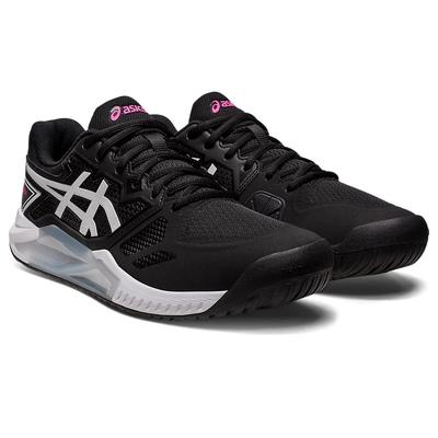 Asics Mens GEL-Challenger 13 Tennis Shoes - Black/Hot Pink