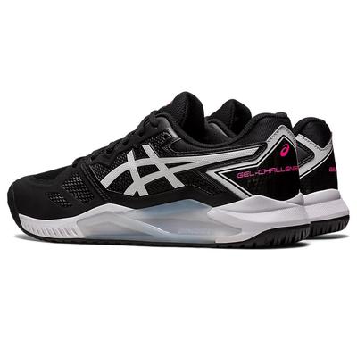 Asics Mens GEL-Challenger 13 Tennis Shoes - Black/Hot Pink - main image