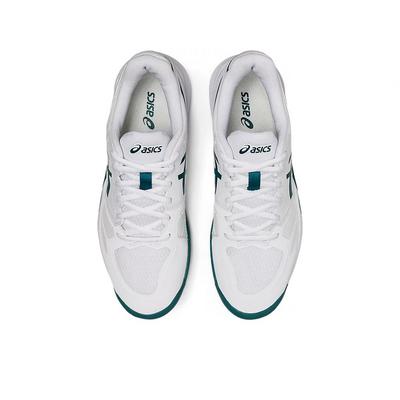 Asics Mens GEL-Challenger 13 Tennis Shoes - White/Velvet Pine - main image
