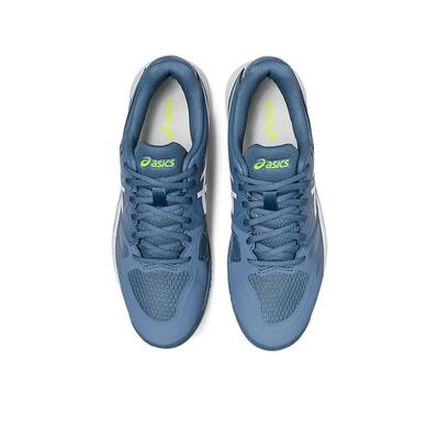 Asics Mens GEL-Challenger 13 Tennis Shoes - Steel Blue/White