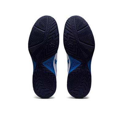 Asics Mens GEL-Dedicate 7 Tennis Shoes - White/Electric Blue