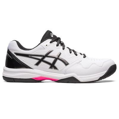 Asics Mens GEL-Dedicate 7 Tennis Shoes - White/Hot Pink - main image